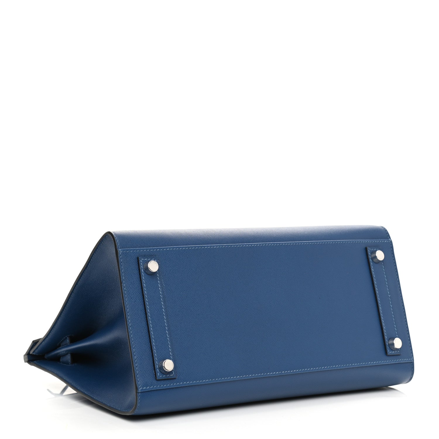 Hermes Madame Calfskin Birkin Sellier 30 Deep Blue 4 of 13