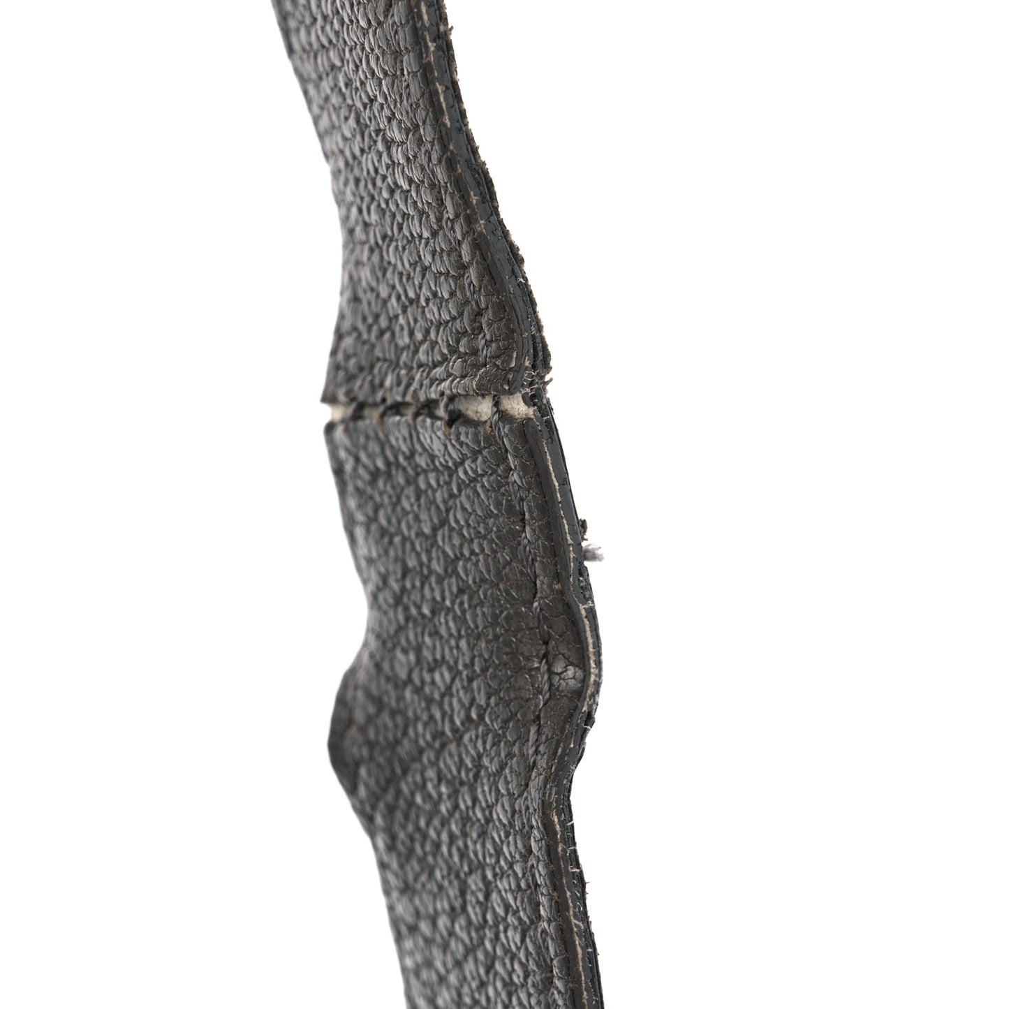 Chevre Silver Metallic Edge Hardware City Gris Acier