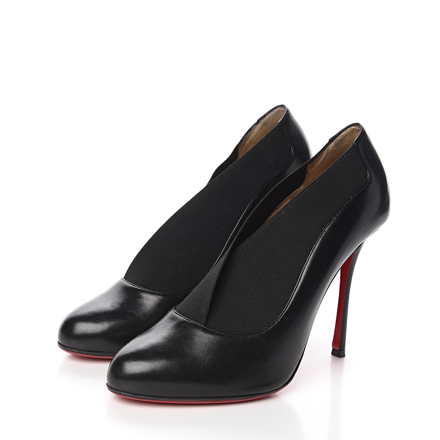 Christian Louboutin Shiny Nappa Toot Couverte 100 Pumps 40 Black 3 of 9