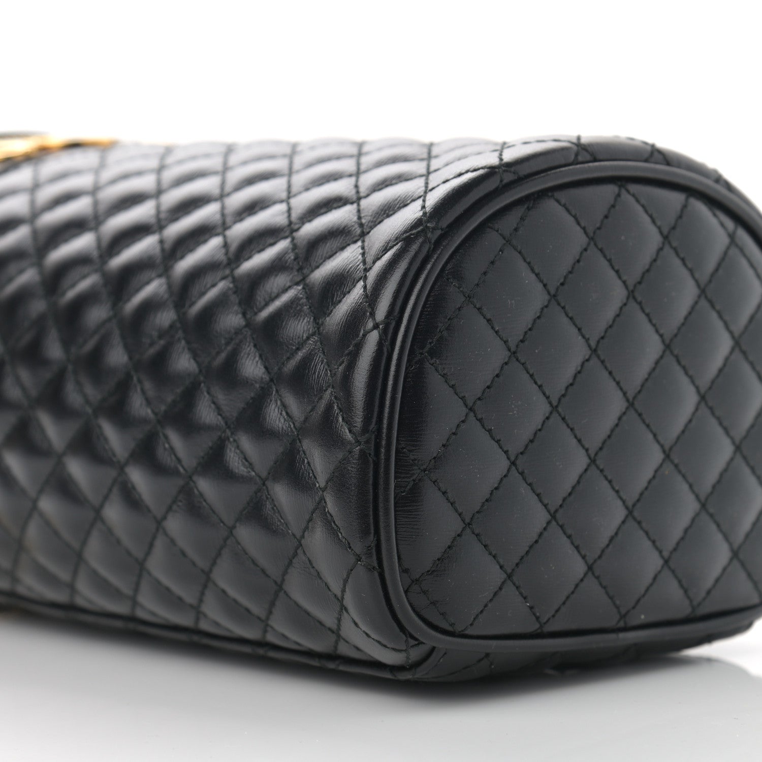 Gucci Calfskin Trapuntata Zumi Belt Bag Black 9 of 11