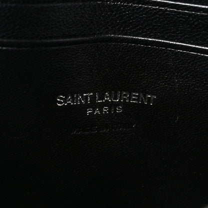 Saint Laurent Grain De Poudre Matelasse Monogram Mini Lou Camera Bag  Gold Sand 6 of 11