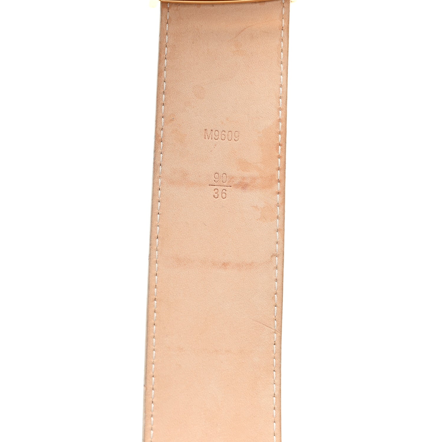 Louis Vuitton Damier Azur LV Initiales Belt 90 36 1802740
