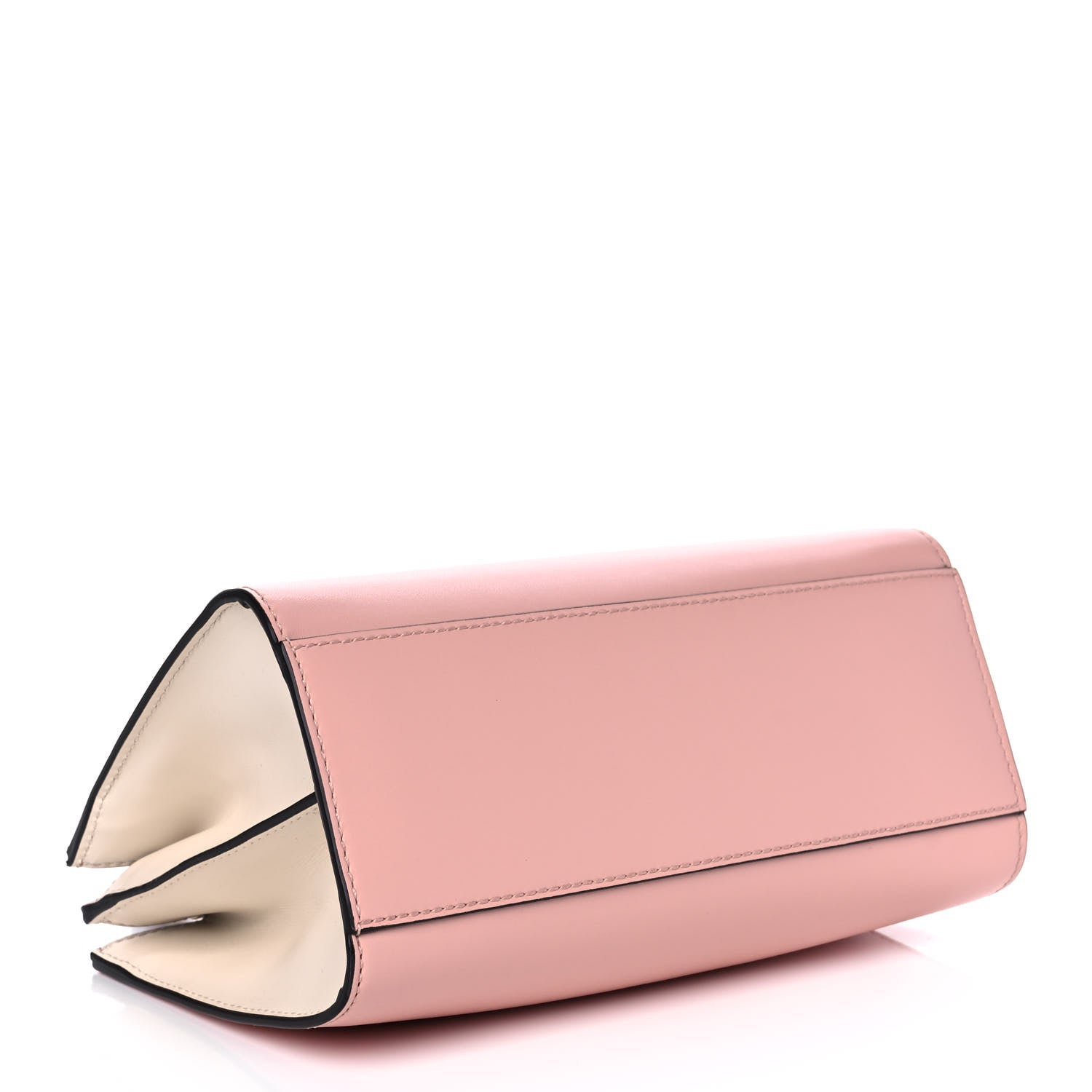 Gucci Nappa Bamboo Web Mini Nymphaea Top Handle Bag Perfect Pink Mystic White 4 of 11