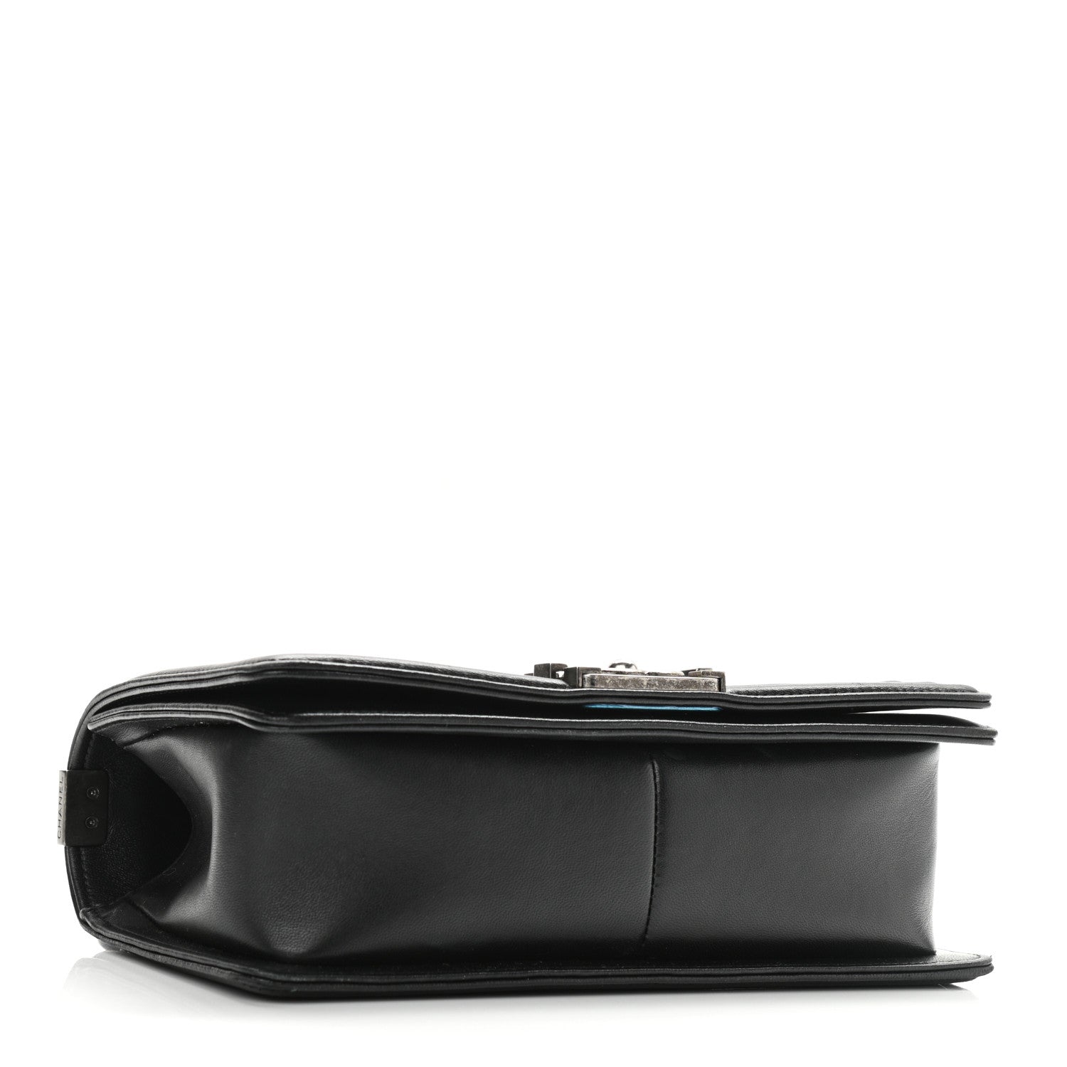 Chanel Calfskin Quilted Medium Boy Flap Black 4 of 9