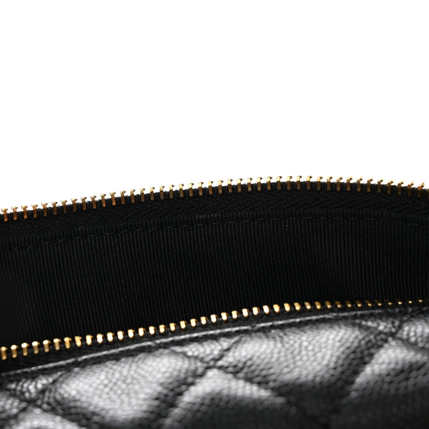Chanel Caviar Quilted Polly Pocket Pouch Hobo Black 9 of 11