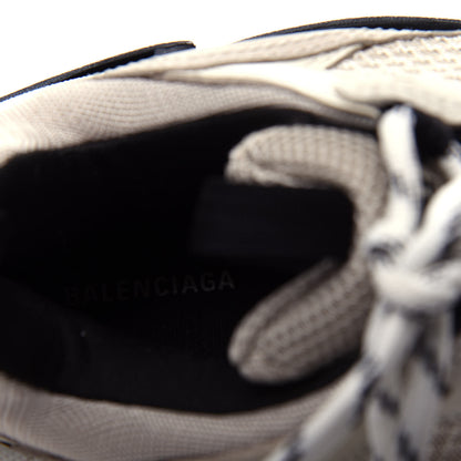 Balenciaga Fabric Mesh Womens Triple S Sneakers 37 Beige Black 8 of 10