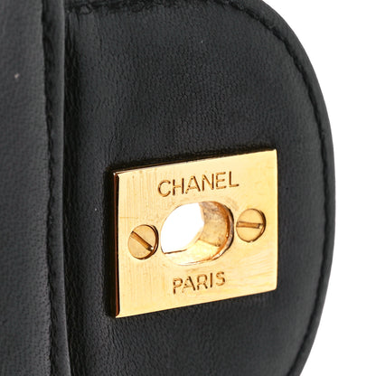 Chanel Lambskin Quilted Jumbo Single Flap Black 7 of 11