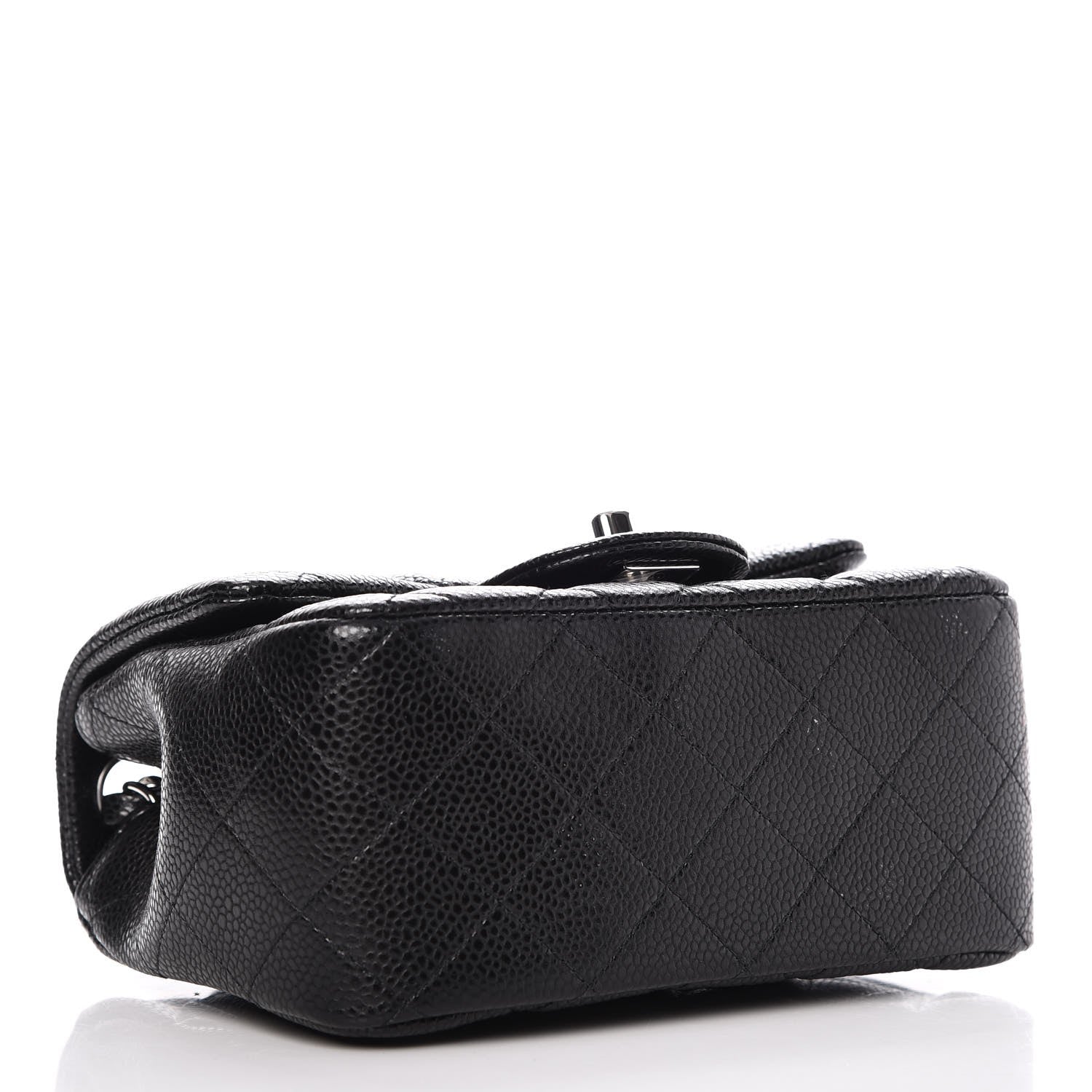 Chanel Caviar Quilted Mini Square Flap Black 4 of 9