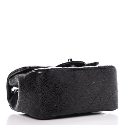 Chanel Caviar Quilted Mini Square Flap Black 4 of 9