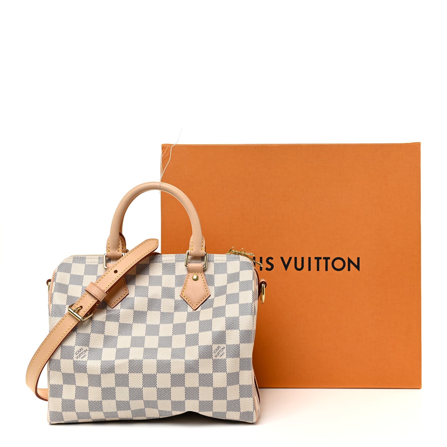 Damier Azur Speedy Bandouliere 25