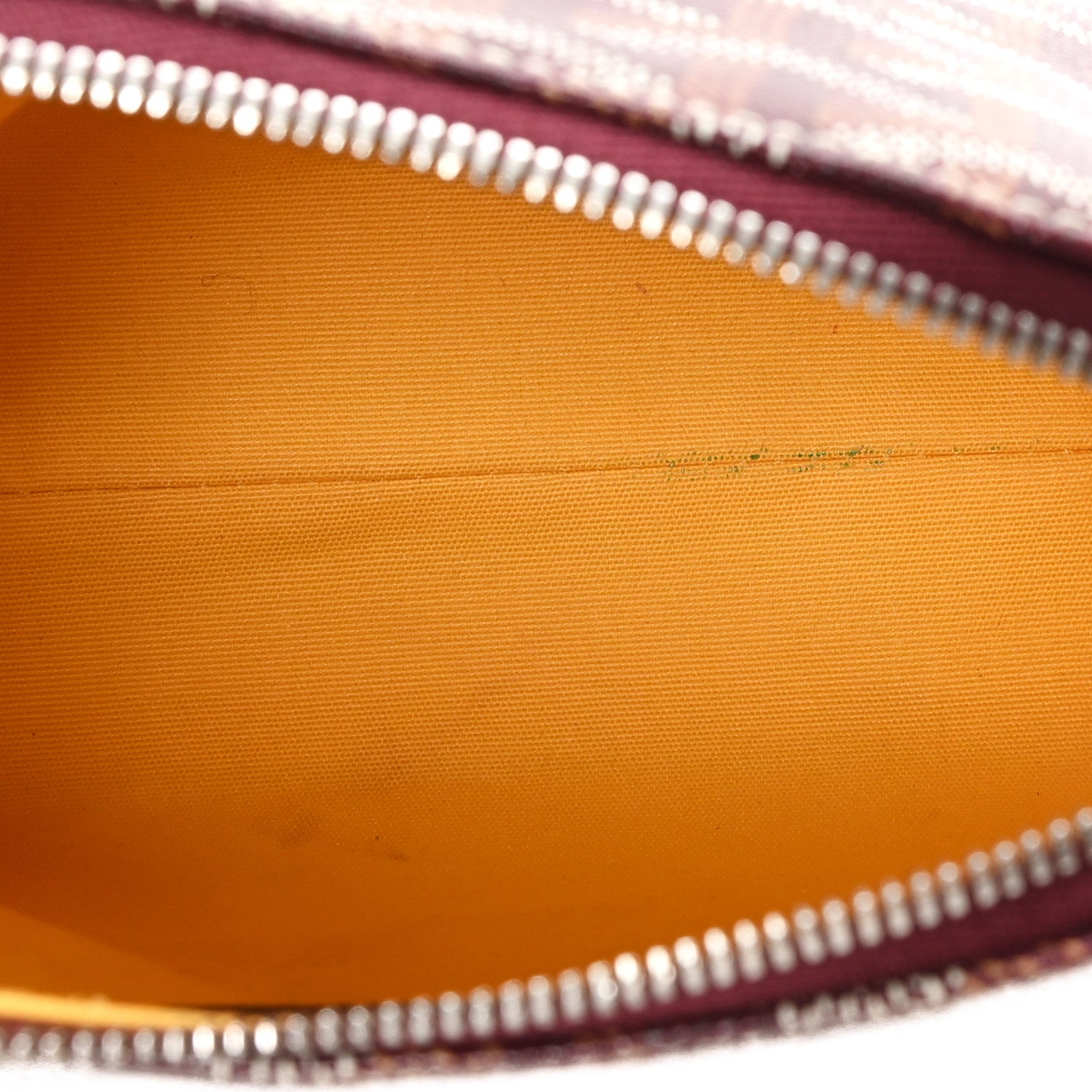 Goyard Goyardine Vendome Toiletry Pouch Burgundy 5 of 6