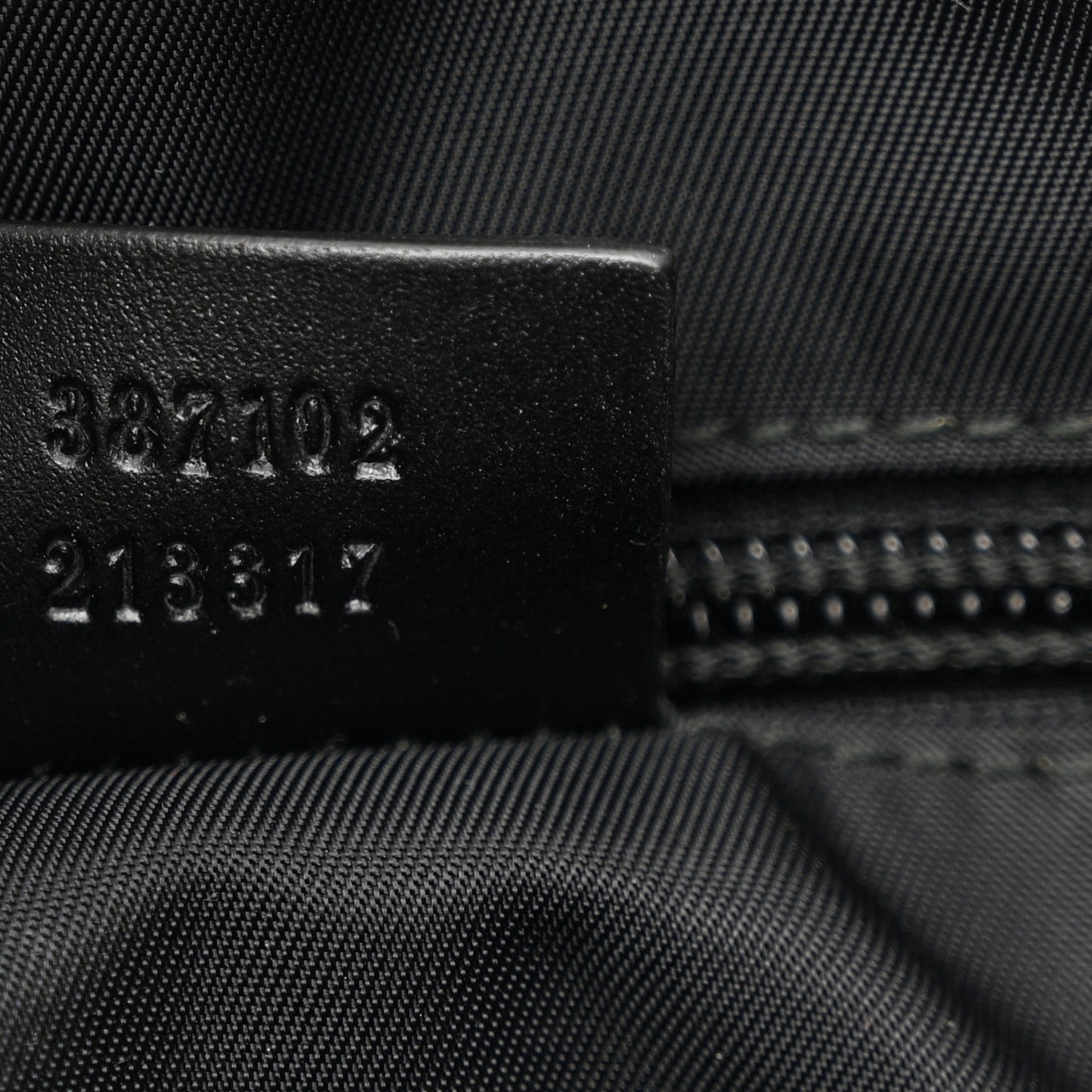 GG Supreme Monogram Web Briefcase Black