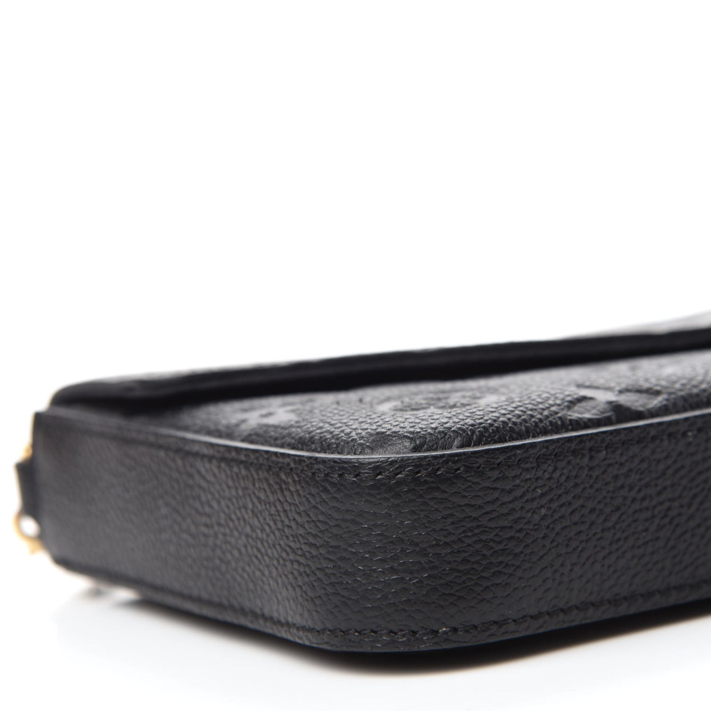 Empreinte Pochette Felicie Chain Wallet Black