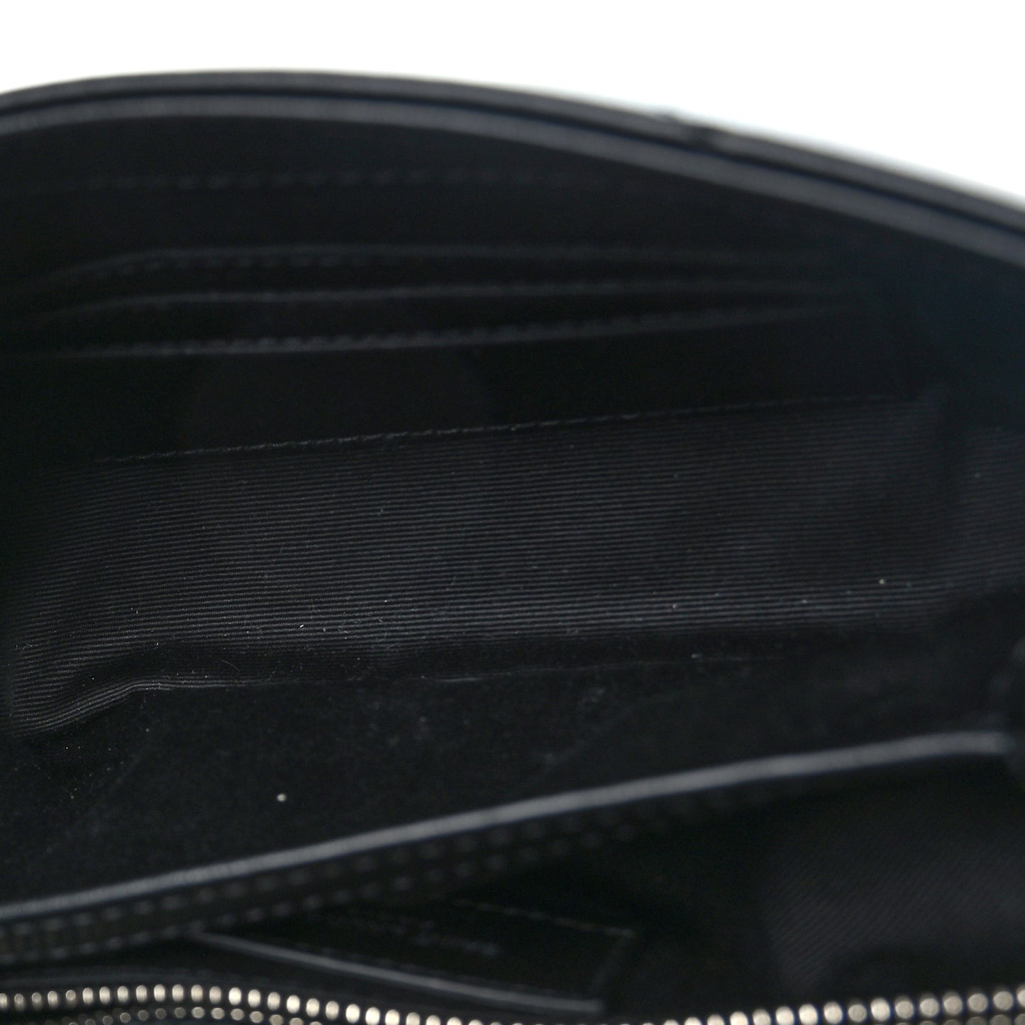 Calfskin Y Quilted Monogram Toy Loulou Crossbody Bag Black