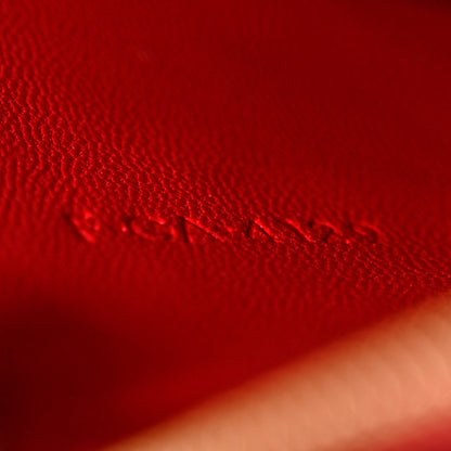 Celine Box Calfskin Medium Classic Box Flap Bag Red 8 of 13