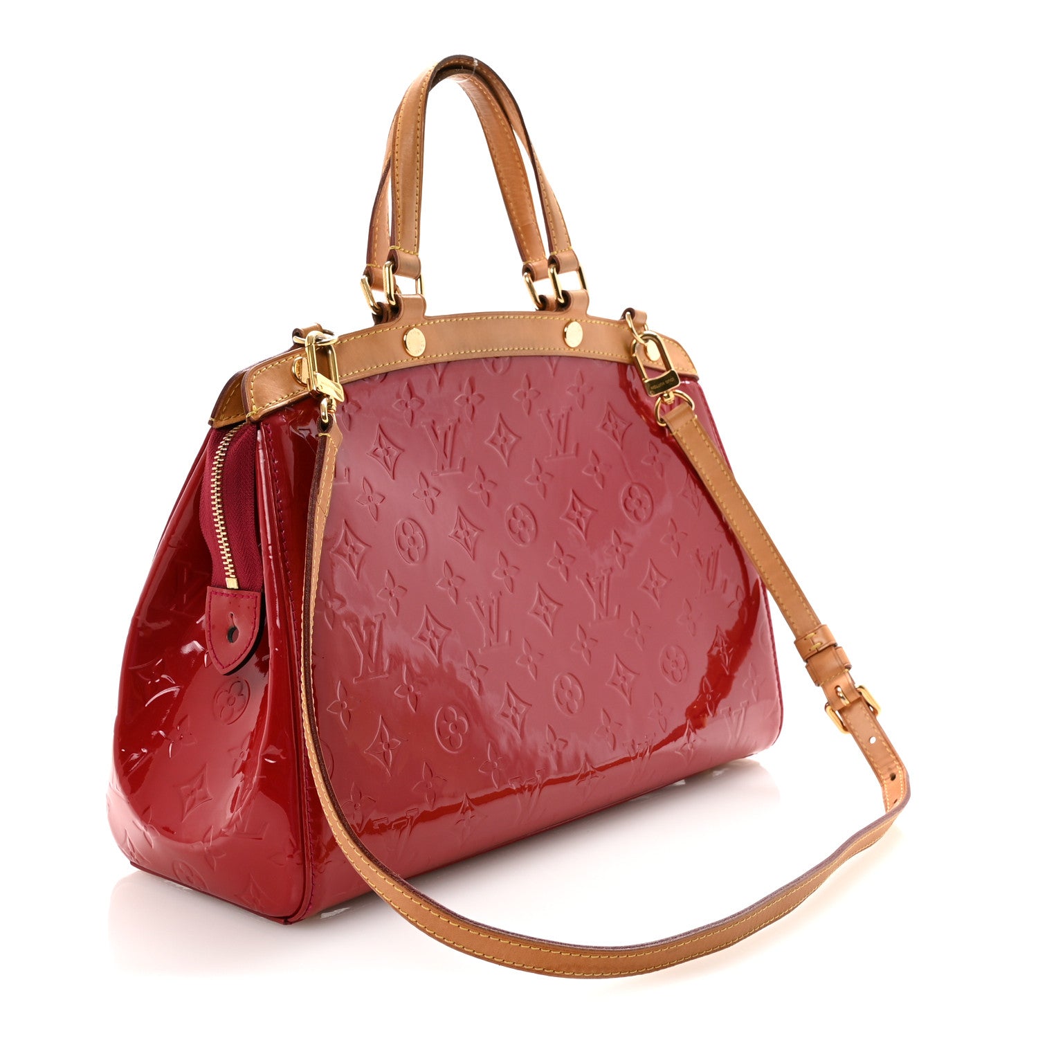 Louis Vuitton Vernis Brea MM Rose Indien 3 of 9