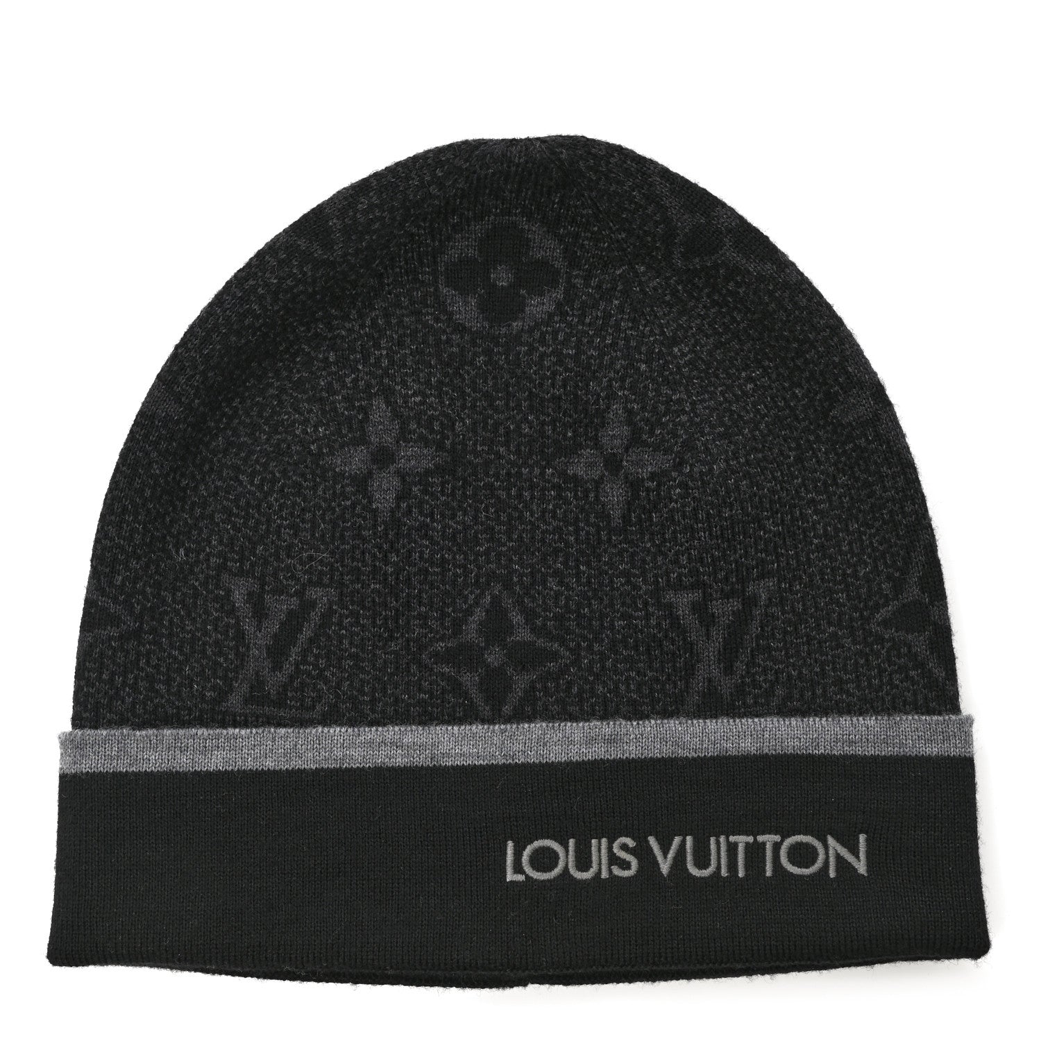 Louis Vuitton Wool My Monogram Eclipse Beanie Hat 1 of 4