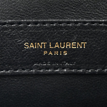 Saint Laurent Lambskin Matelasse Monogram Large Jamie 4.3 Black 6 of 10