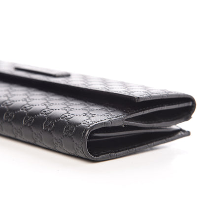 Gucci Microguccissima Continental Flap Wallet Black 9 of 10