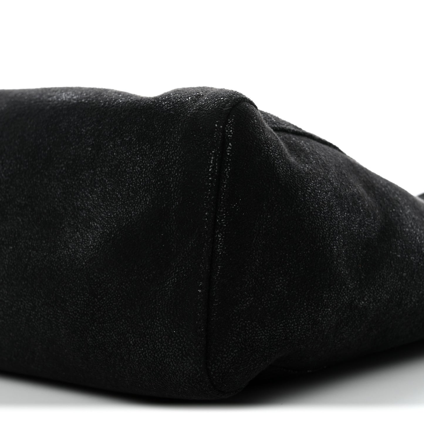 Shaggy Deer Falabella East West Shopper Tote Black