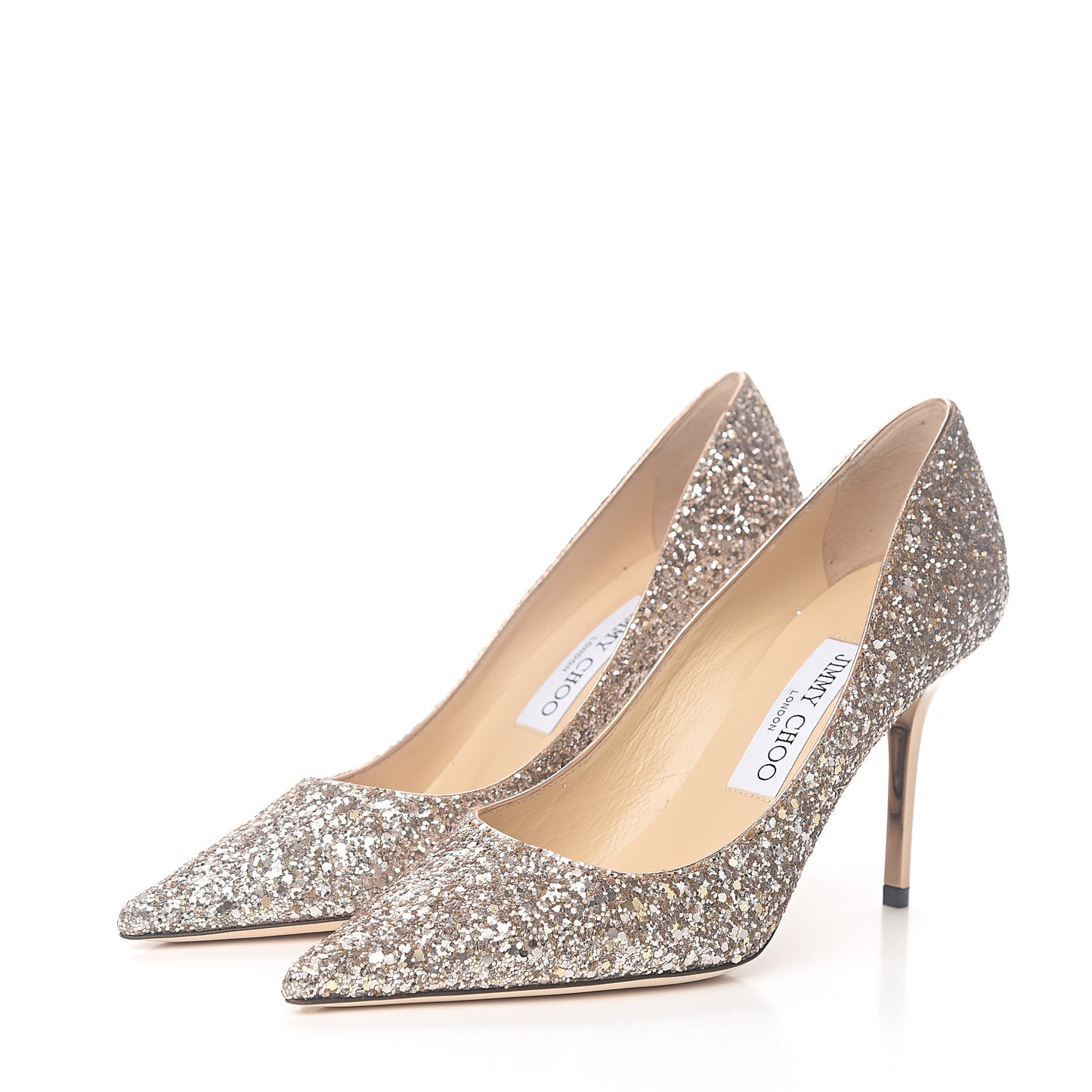 Glitter Coarse Agnes 85 Pumps 36 Ballet Pink
