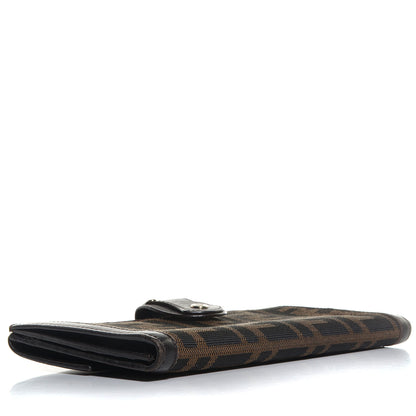 Fendi Zucca Continental Wallet Tobacco 4 of 10