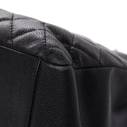 Chanel Caviar Quilted Grand Shopping Tote GST Black 12 of 17