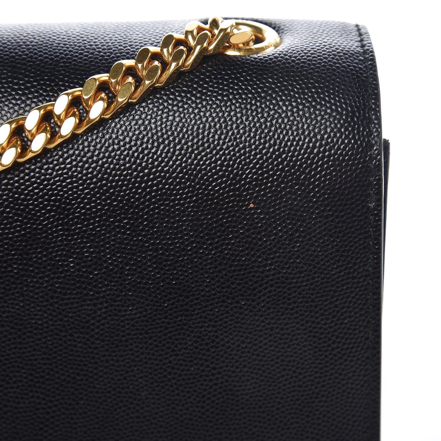 Grain De Poudre Large Classic Monogram Kate Satchel Black