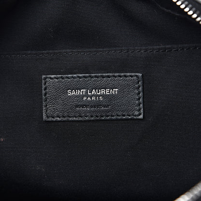 Saint Laurent Lambskin Monogram Small Lou Camera Bag Black 5 of 11