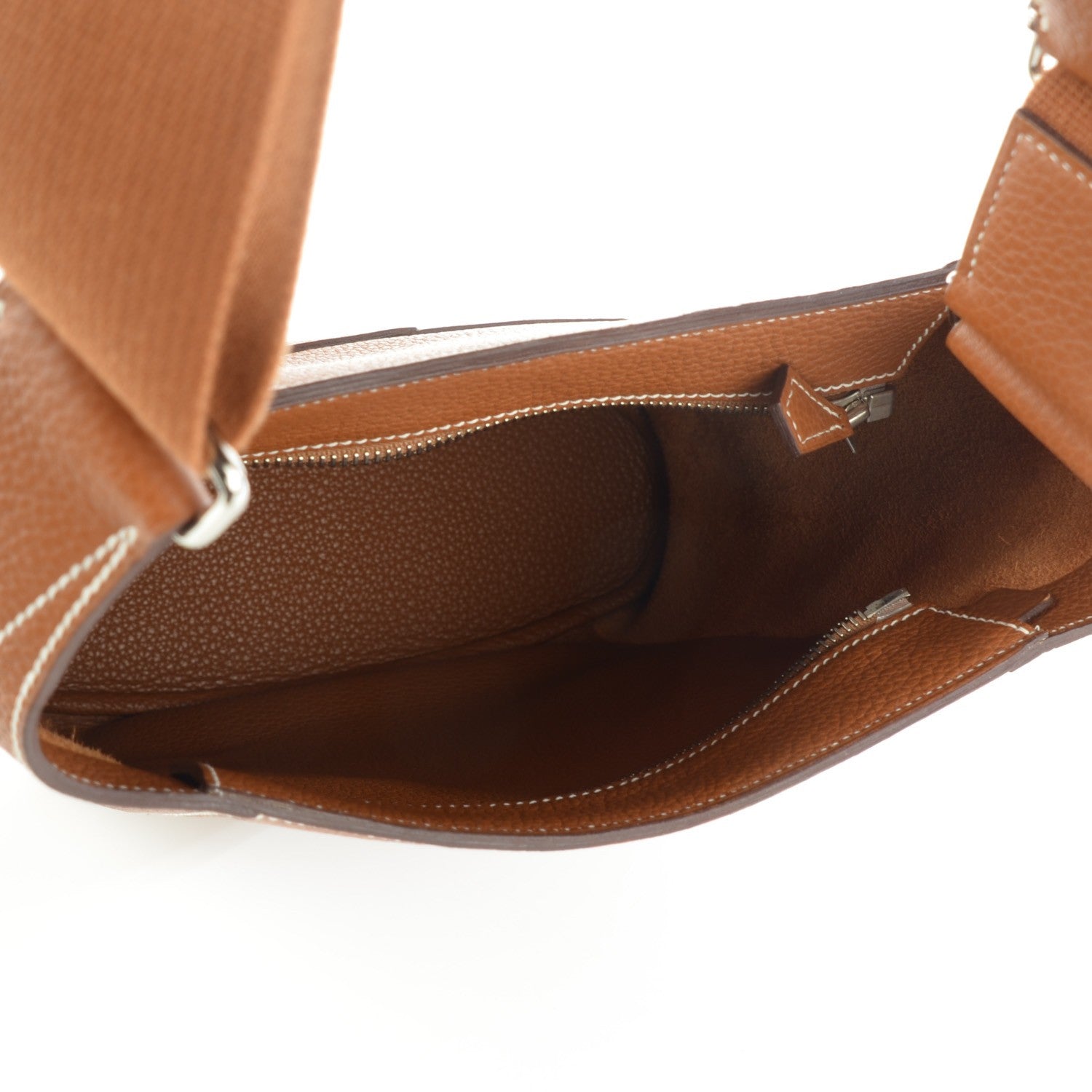 Hermes Taurillon Clemence Sac Goodnews PM Gold 8 of 10