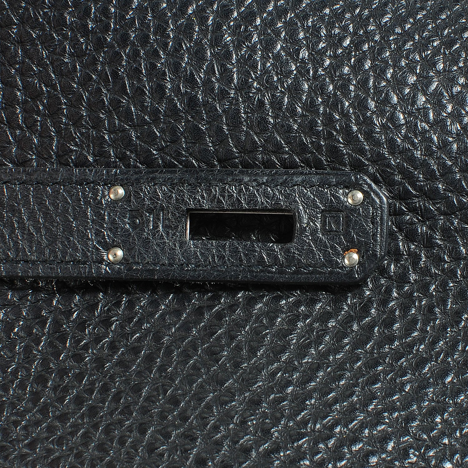 Hermes Togo Birkin 40 Black 8 of 9