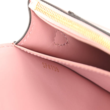 Louis Vuitton Monogram Flore Chain Wallet Rose Ballerine 7 of 9