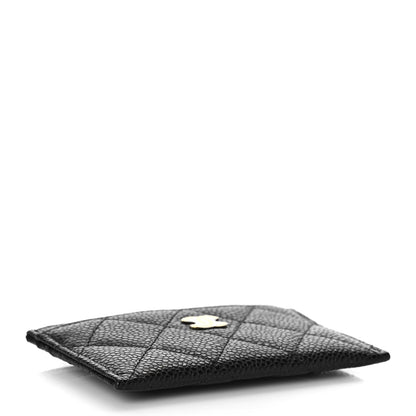Chanel Caviar Quilted Card Holder Black 4 of 11