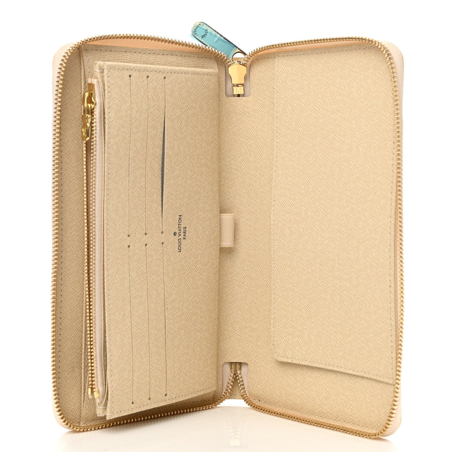Damier Azur Zippy Organizer Wallet