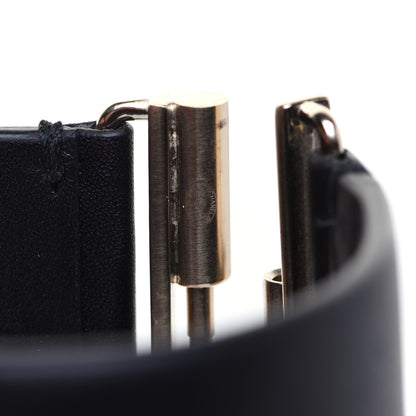 Chanel Calfskin CC Wide Cuff Black 4 of 7
