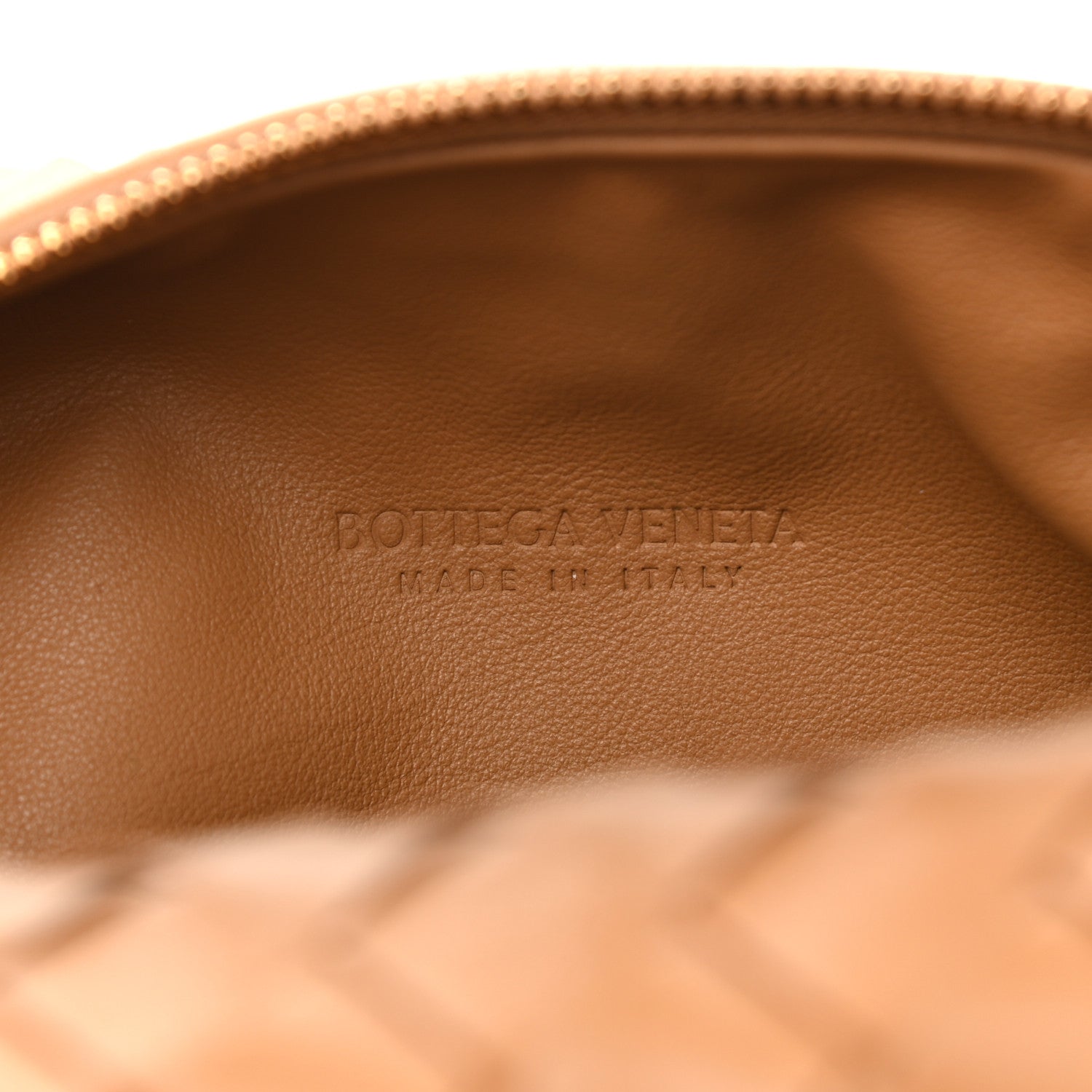 Bottega Veneta Nappa Intrecciato Teen Jodie Hobo Caramel 5 of 9