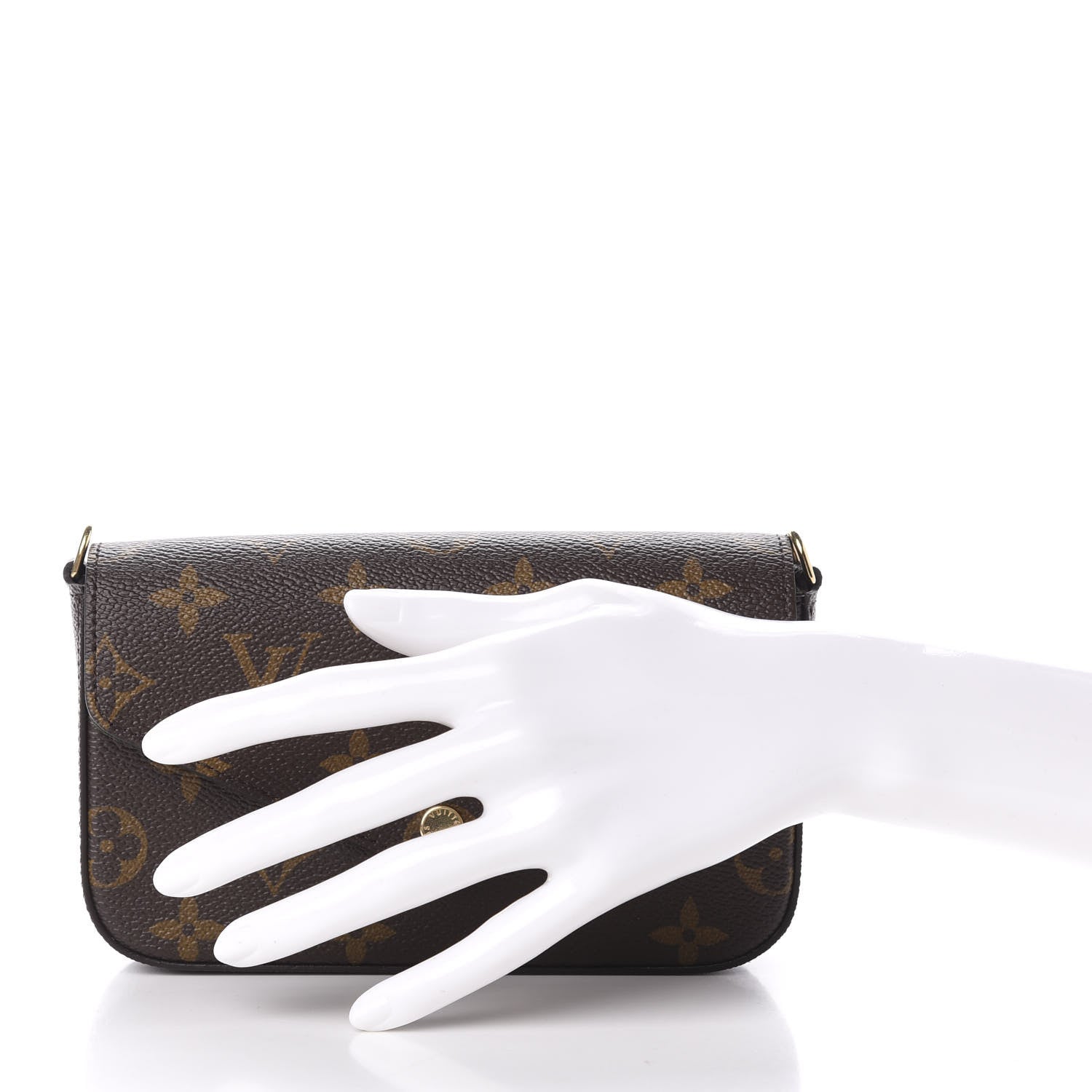 Louis Vuitton Monogram Felicie Strap & Go Felicie Pochette Kaki 2 of 9