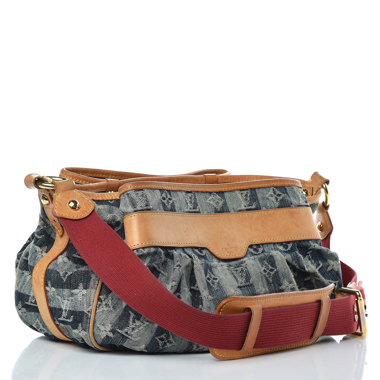 Denim Raye Porte Epaule MM