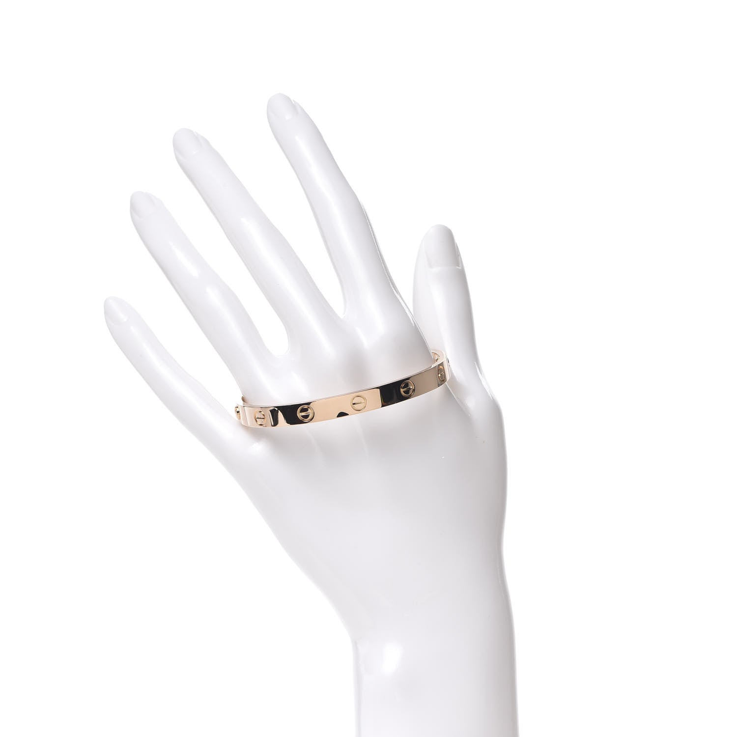 Cartier 18K Pink Gold LOVE Bracelet 17 2 of 7