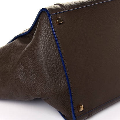 Celine Baby Grained Calfskin Medium Phantom Luggage Khaki 15 of 18