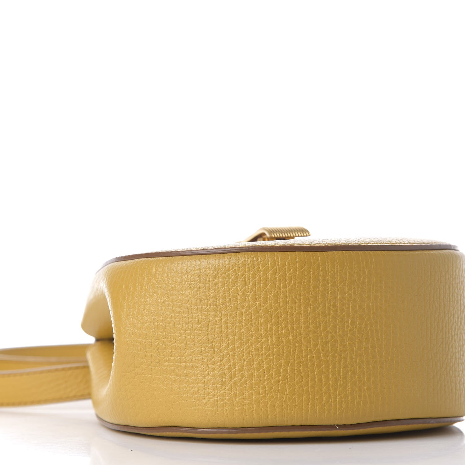 Bottega Veneta Palmellato Calfskin Rounded Belt Bag Butterscotch 6 of 8