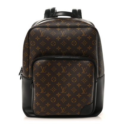 Louis Vuitton Monogram Macassar Dean Backpack 1 of 9