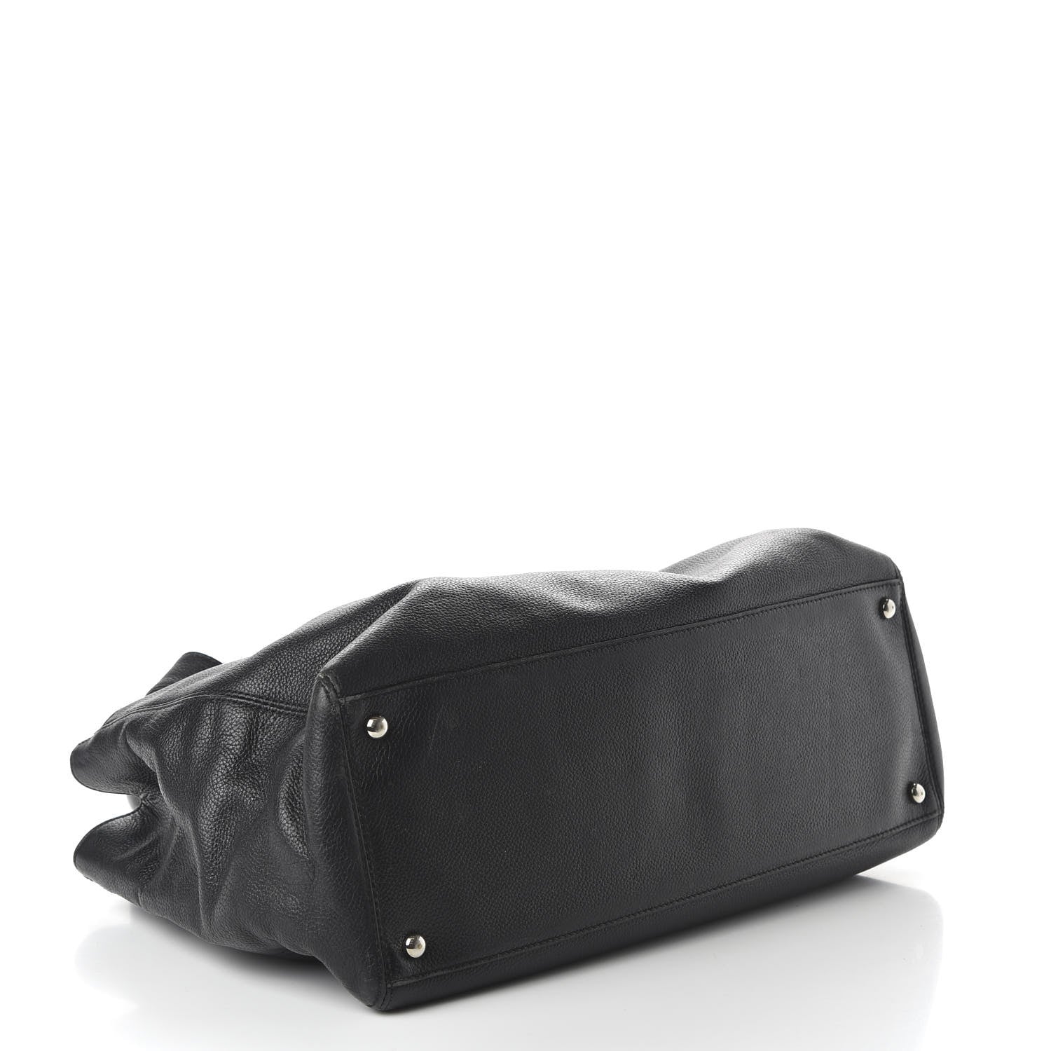 Chanel Calfskin Cerf Executive Shopper Tote Black 5 of 13