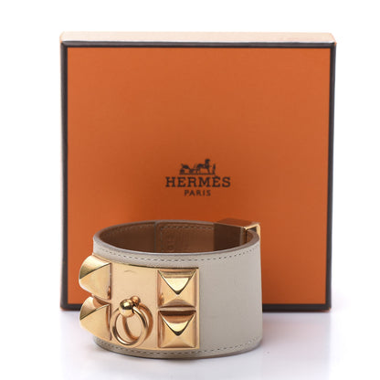 Hermes Swift Collier de Chien CDC Bracelet S Craie 8 of 8