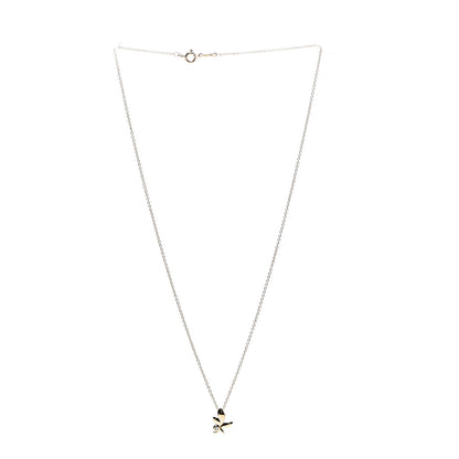 Tiffany 18K Yellow Gold Diamond Paloma Picasso Olive Leaf Pendant Necklace 2 of 5