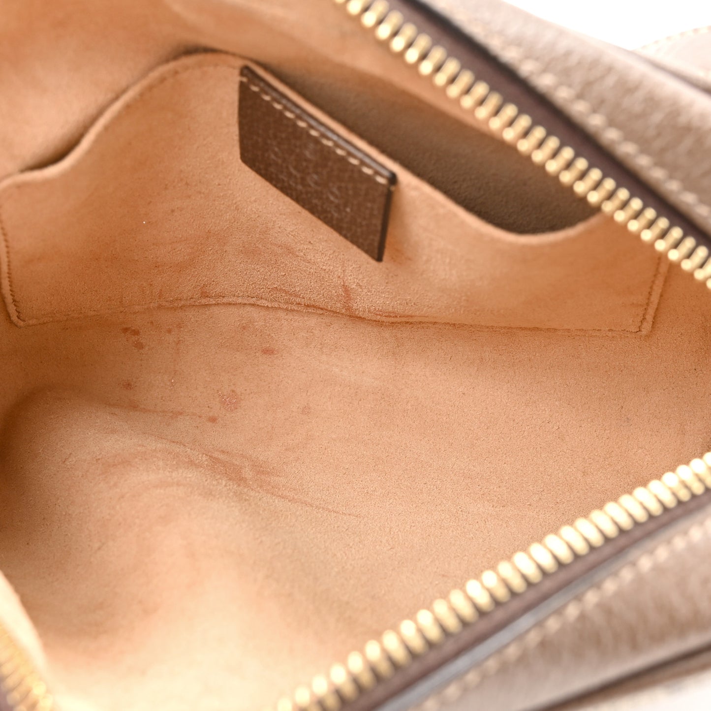 GG Supreme Monogram Web Mini Ophidia Shoulder Bag Brown