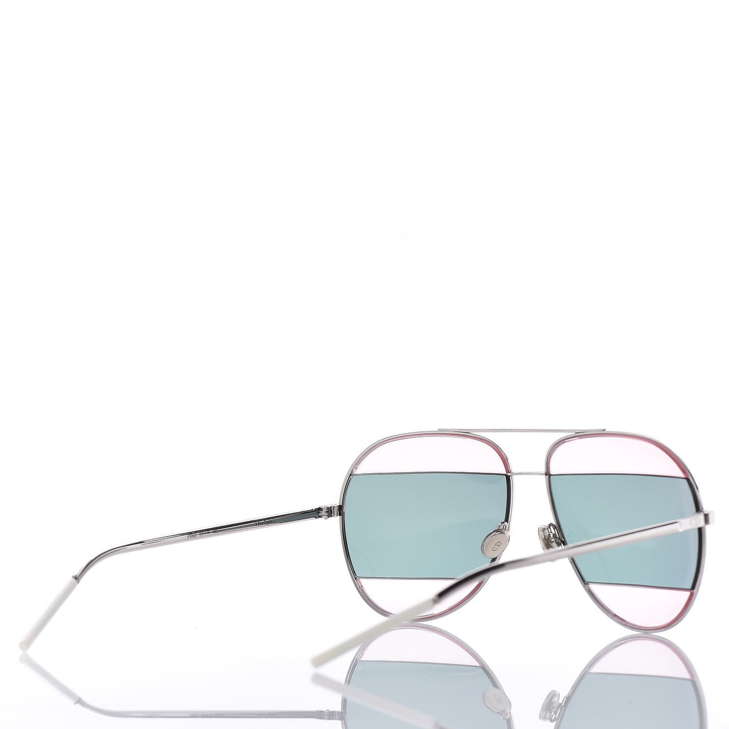 Metal DiorSplit 2 Sunglasses Pink