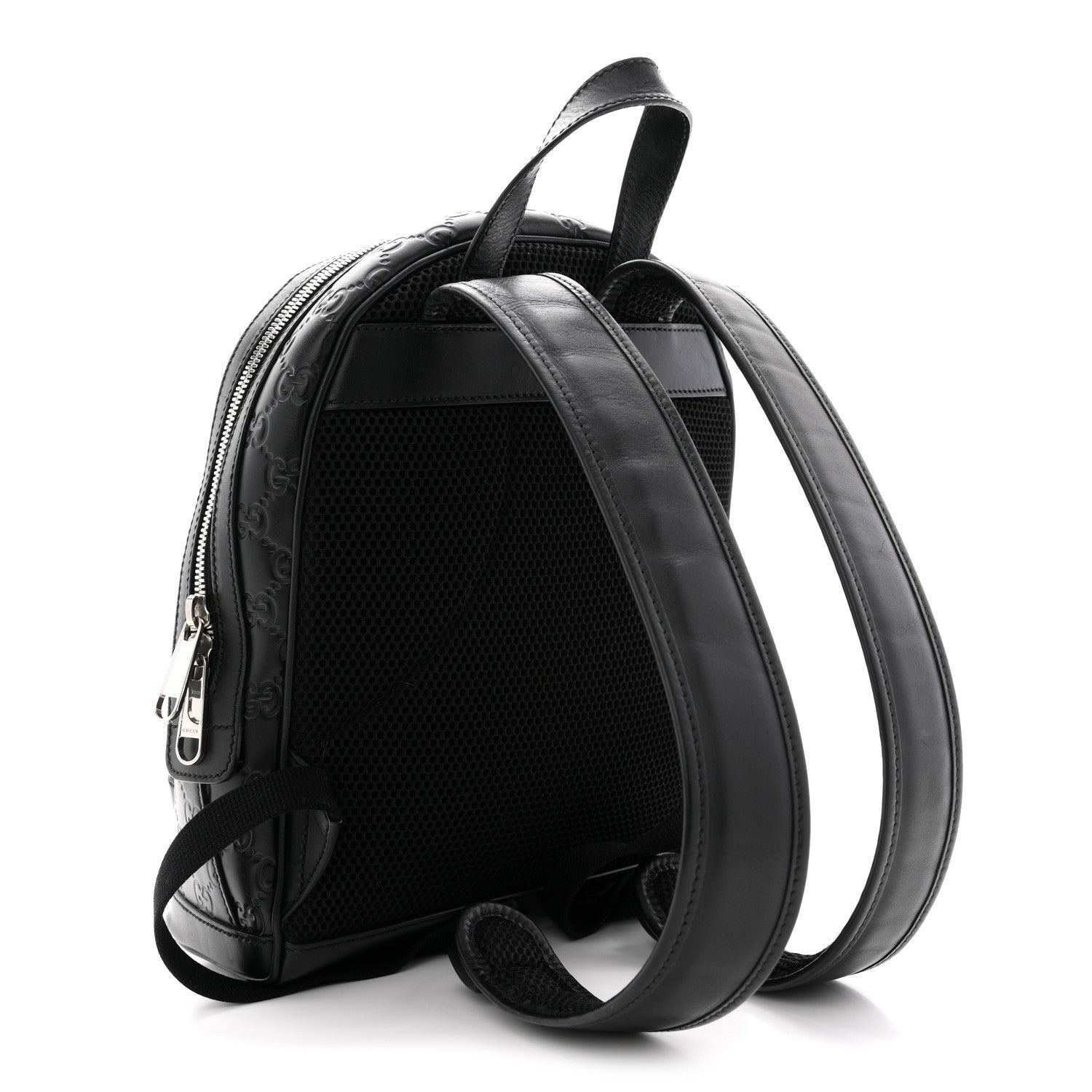Gucci Guccissima Signature Small Day Backpack Black 3 of 13