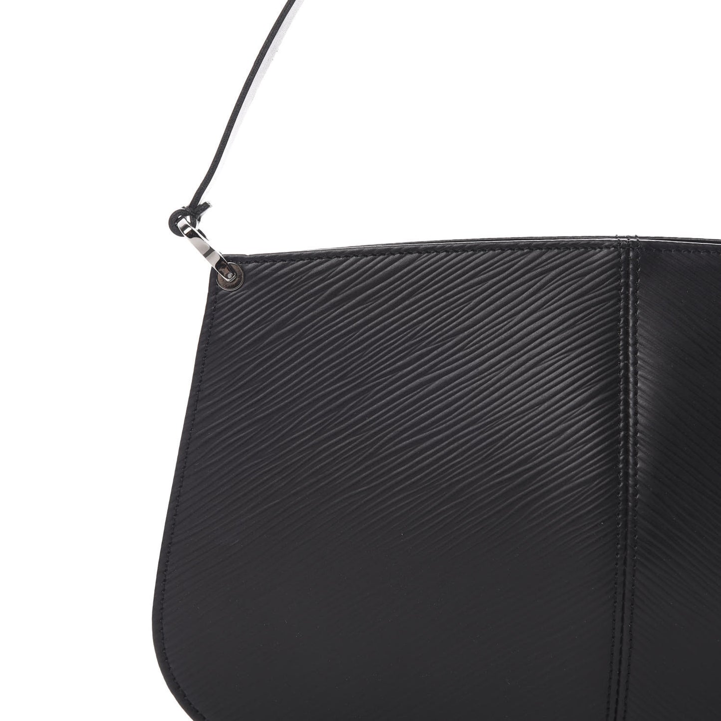 Epi Demi Lune Pochette Black