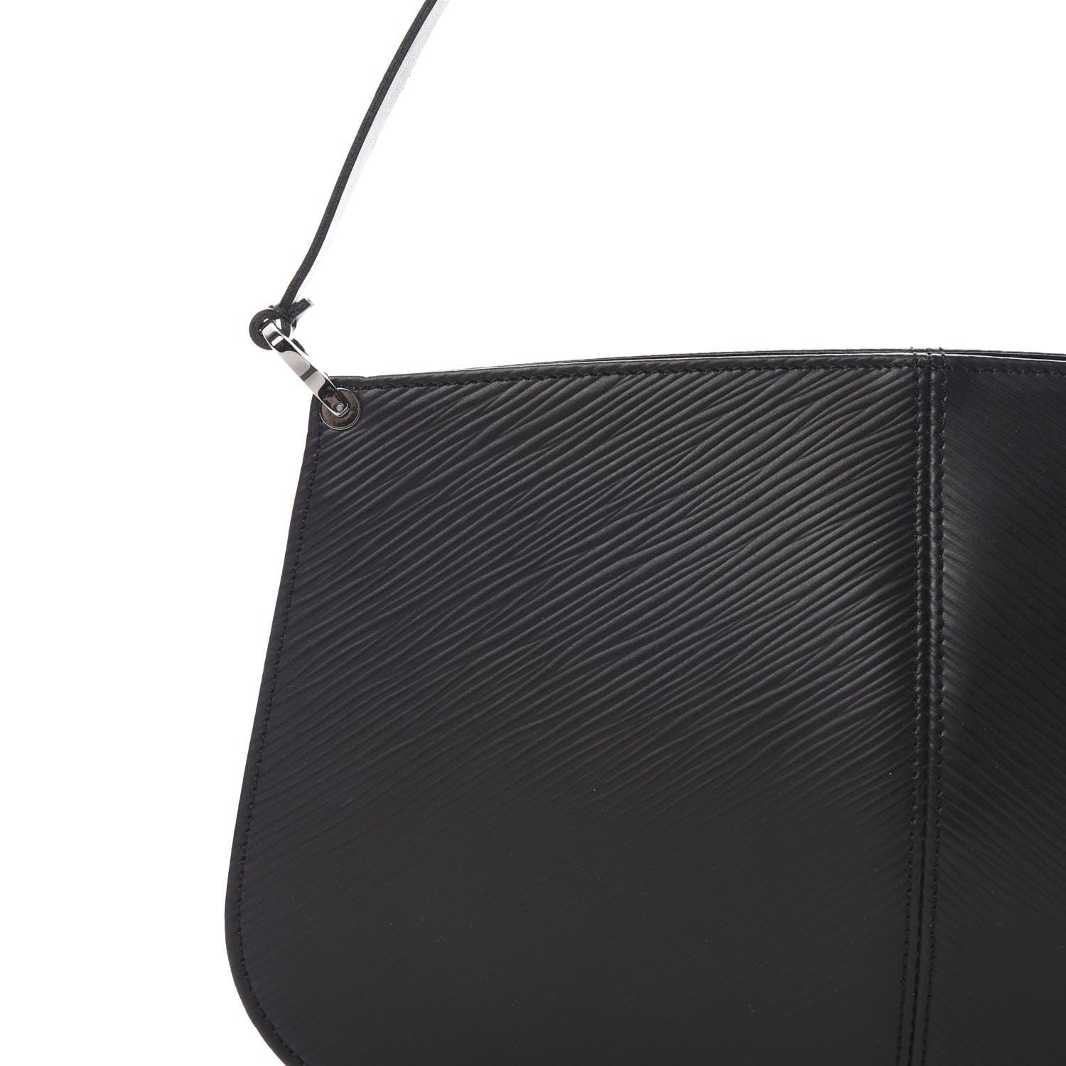 Louis Vuitton Epi Demi Lune Pochette Black 8 of 10